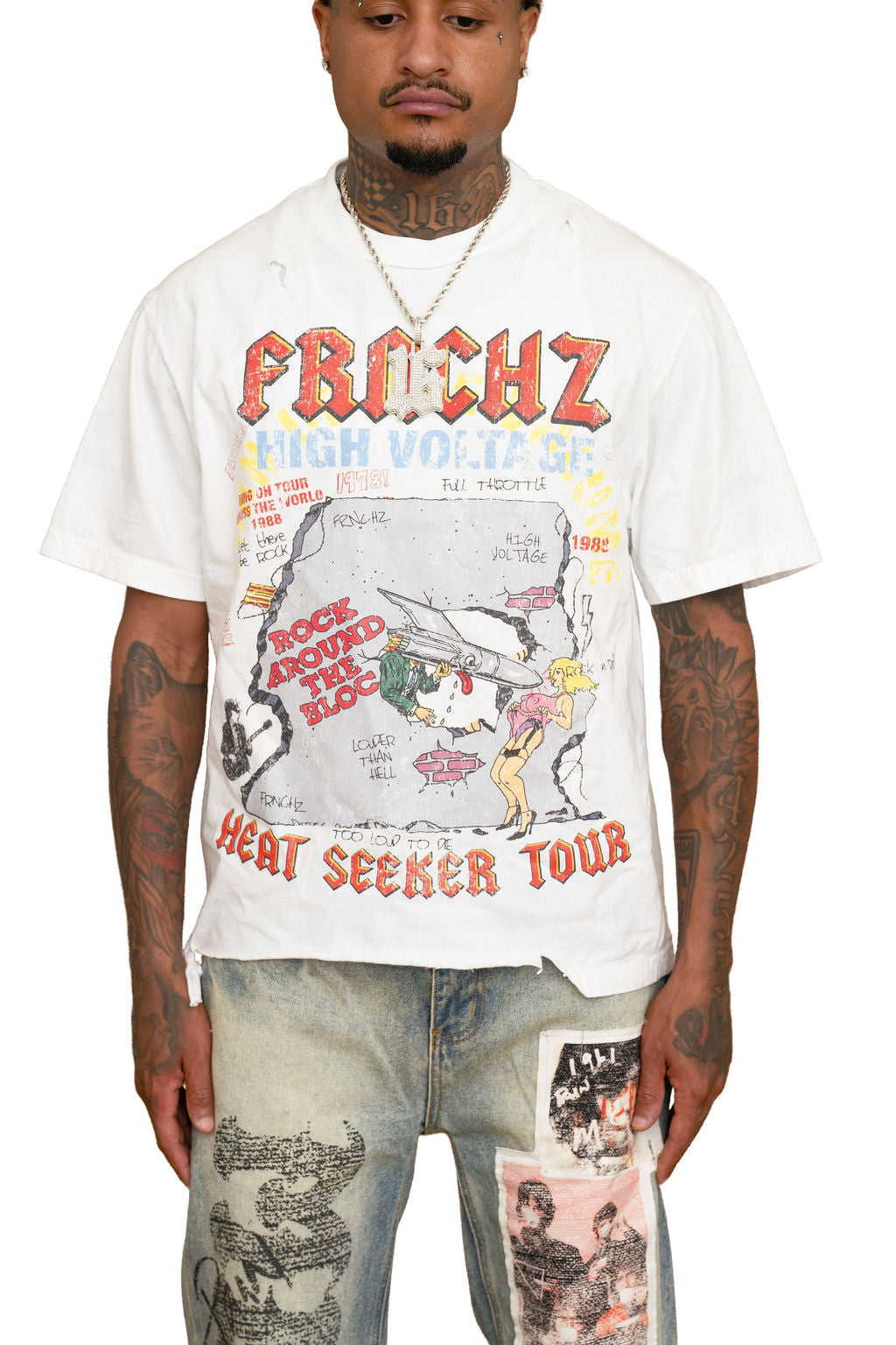 Heat Seeker Tour Tee White